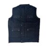 Black Sleeveless Jacket