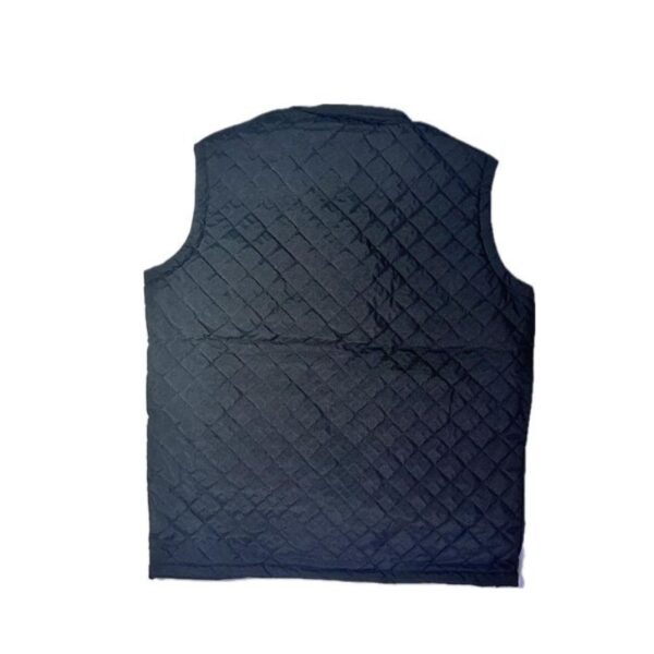 Black Sleeveless Jacket - Image 2