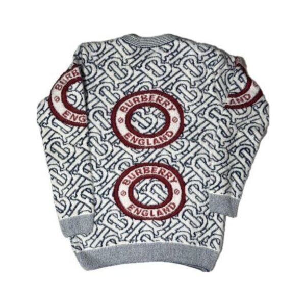 Hair Pullover Burberry Print Checks Sweater - Image 2
