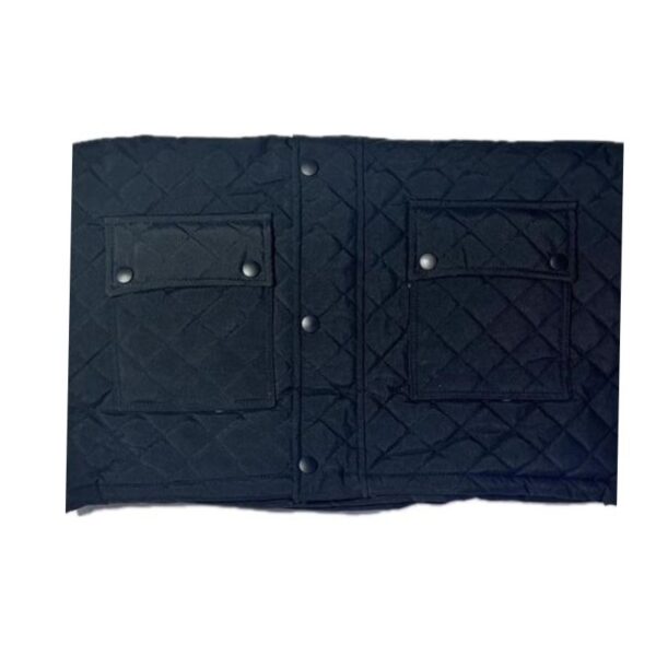 Black Sleeveless Jacket - Image 3