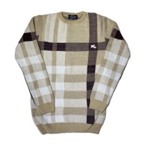 Hair Pullover Burberry Checks Sweater