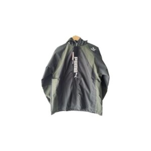 Upper Puma Windcheater Print Black Green Jacket XXL