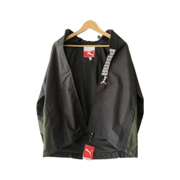 Upper Puma Windcheater Print Black Green Jacket XXL - Image 3