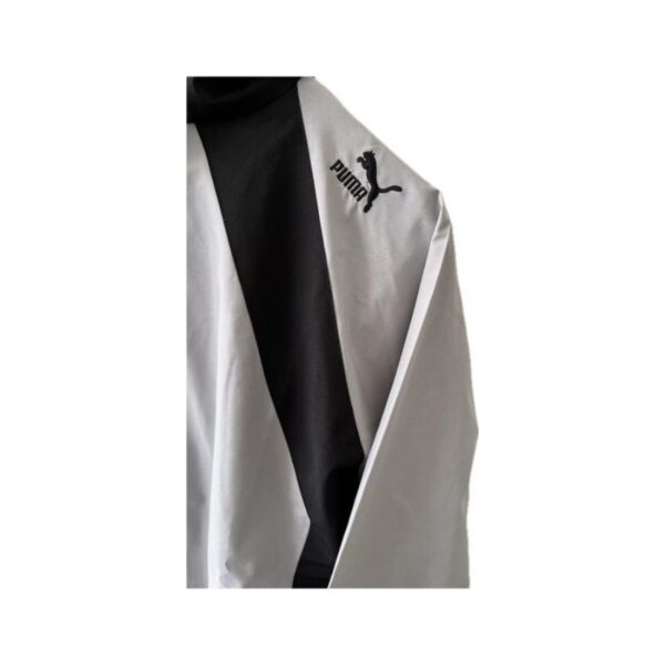 Gray Upper Puma Windcheater Print Black Jacket XXL - Image 4