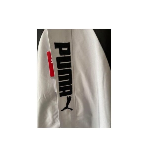 Gray Upper Puma Windcheater Print Black Jacket XXL - Image 5
